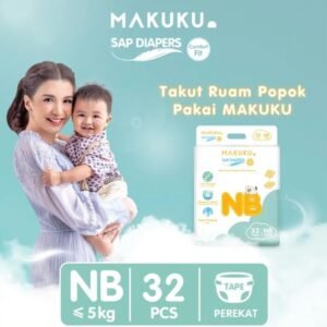 Popok Makuku NB32: Pilihan Terdepan untuk Kesehatan Kulit Bayi