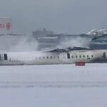 Pesawat Delta Terbalik di Bandara Toronto, 3 Terluka