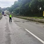 Jalan Pantura Berlubang Penyebab Kecelakaan