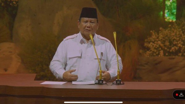 Momen Prabowo Serukan ‘Hidup Jokowi’