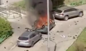 Ledakan Mobil Dekat Moskwa Tewaskan Jenderal Rusia