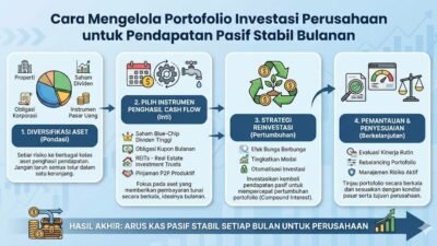 Cara Mengelola Portofolio Investasi Perusahaan Agar Mendapatkan Pendapatan Pasif Yang Stabil Setiap Bulan