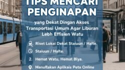 Tips Mencari Penginapan yang Dekat Dengan Akses Transportasi Umum Agar Liburan Lebih Efisien Waktu