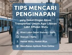 Tips Mencari Penginapan yang Dekat Dengan Akses Transportasi Umum Agar Liburan Lebih Efisien Waktu