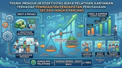 Teknik Mengukur Efektivitas Biaya Pelatihan Karyawan Terhadap Peningkatan Pendapatan Perusahaan Secara Jangka Panjang