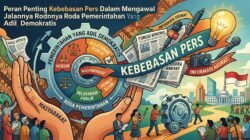 Peran Penting Kebebasan Pers Dalam Mengawal Jalannya Roda Pemerintahan Yang Adil Demokratis