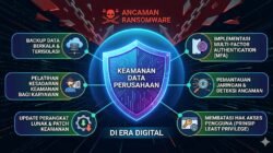 Strategi Mengoptimalkan Keamanan Data Perusahaan Dari Ancaman Serangan Ransomware Di Era Digital