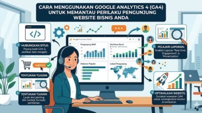 Cara Menggunakan Google Analytics Empat Untuk Memantau Perilaku Pengunjung Website Bisnis Anda